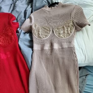 Brand new Beige color dress